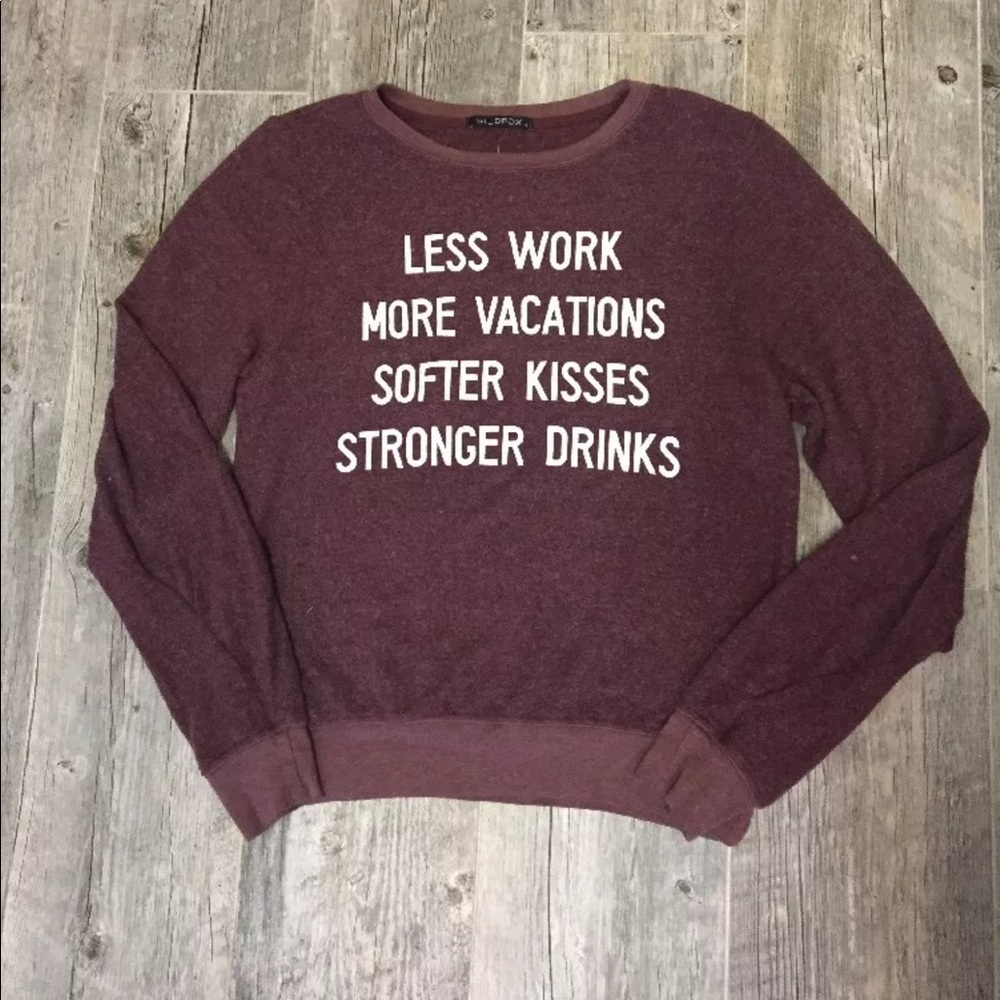 Wildfox Super Soft Sweater Small